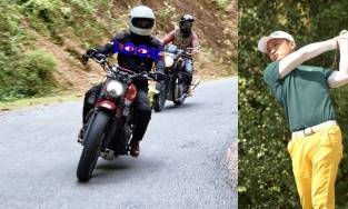 Hậu lùm xùm ở Tây Ban Nha, Hồng Đăng lại tích cực đăng ảnh chơi golf