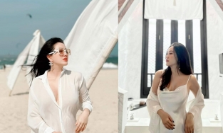 Loạt trang phục khiến Bảo Thy trải qua '9 tháng 10 ngày' mà chẳng fan nào hay biết 