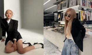 Mặc blazer chưa bao giờ bị chê, hãy xem Rosé áp dụng những bí quyết nào