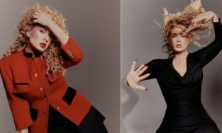 Adele 'cân' đẹp kiểu tóc mì tôm,  'đi đường quyền' siêu ngầu trên bìa tạp chí