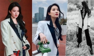 Lưu Diệc Phi đẹp xuất sắc nhưng netizen vẫn chỉ ra lỗi trang phục khiến chân ngắn đi cả khúc