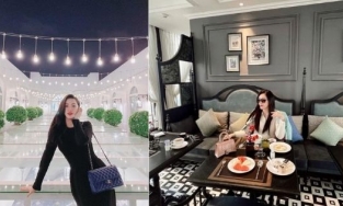 Bảo Thy sẽ đựng bỉm sữa vào chiếc túi nào trong BST túi xách hàng hiệu cả tỷ đồng của mình?