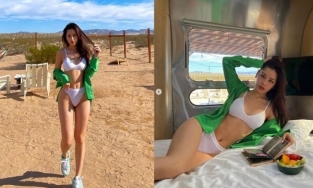 Chi Pu mặc bikini tại Mỹ 'hot' đấy, nhưng trước đây cô nàng từng 'cháy' gấp nhiều lần khi ở Việt Nam