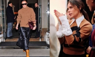 Victoria Beckham cực kỳ ưu ái một gam màu, âm thầm chưng diện suốt nhiều năm