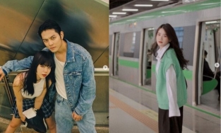 Giới trẻ Hà Thành lên đồ ấn tượng, check in trên ga tàu Cát Linh - Hà Đông