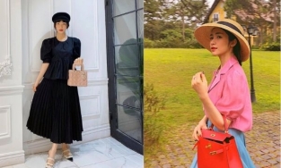 Sau khi gả vào hào môn, Hòa Minzy mạnh tay sắm sửa hàng tỉ đồng tiền túi xách