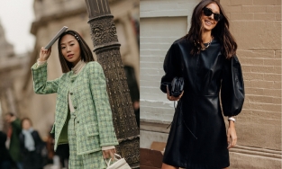 Vải tweed thời thượng đứng đầu danh sách 5 chất liệu thời trang không thể thiếu trong mùa đông