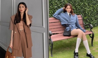 Trời trở lạnh, sao Việt đam mê mặc set đồng bộ : Hà Tăng thanh lịch, Hà Hồ trái ngược hoàn toàn