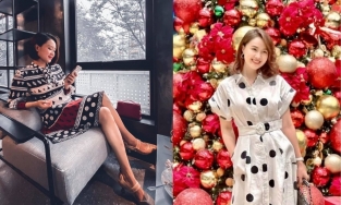 'Nữ hoàng phim giờ vàng' Hồng Diễm lên đồ dạo phố nhưng bị trừ điểm thanh lịch vì chi tiết này