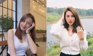 Lộng lẫy với tóc dài xoăn sóng nhưng Thùy Tiên từng có thời mê mệt tóc ngắn