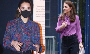 Công nương Kate biến hóa món đồ quen thuộc của chị em công sở thành item thời trang, phong cách