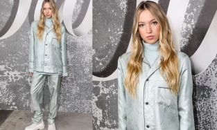 Chỉ mặc pyjama lên thảm đỏ, con gái Kate Moss nổi nhất hàng ghế đầu