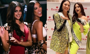 Kim Duyên chung khung hình với Miss Universe 2021: Style trái ngược nhưng có bị lu mờ?