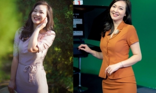 Người thay thế BTV Hoài Anh dẫn bản tin thời sự có gu váy áo thanh lịch, ưu ái những item công sở
