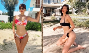 Không chỉ khẩu chiến qua mạng, Hà Anh - Phương Mai còn có những cuộc so kè rất căng ngoài đời thực