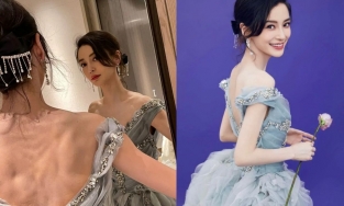 Angelababy khoe lưng thon nhưng sao khán giả lại trổ tài đếm xương?