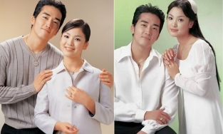 Ảnh thời mới vào nghề của Song Hye Kyo khi nặng tới 70kg: Khuôn trăng đầy đặn, nét ngài sắc lẹm