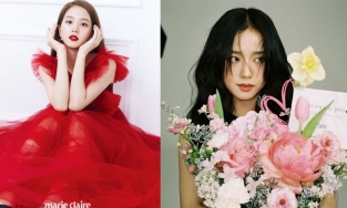 Không hổ danh người đẹp có gương mặt hoàn mỹ nhất thế giới, Jisoo BLACKPINK còn xinh đẹp hơn hoa