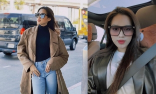 Đỗ Thị Hà mặc đi mặc lại quần áo cũ trong thời gian ở Mỹ nhưng bất ngờ là thái độ của cư dân mạng