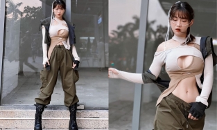 Tham gia thi Hoa hậu mà hot tiktoker Lê Bống vẫn nghiện khoe thân trên MXH