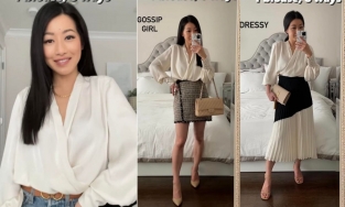 6 cách mix&match với áo blouse trắng cho chị em công sở mặc cả tuần không nhàm chán