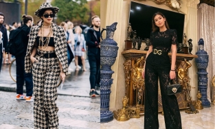 Sở hữu cặp đùi dế, Rich kid Tiên Nguyễn vẫn sang chảnh ngút ngàn nhờ item quần cạp cao, ống rộng