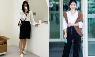  4 mỹ nhân Hàn trung thành với style tối giản, diện đồ đen trắng basic vẫn sang chảnh hết mức