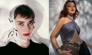 Sở hữu bức ảnh 'nghìn like' nhờ sử dụng khăn lụa như Audrey Hepburn và các mỹ nhân Việt