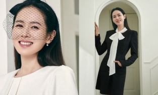 Son Ye Jin hoá thành quý cô công sở lần cuối trước khi lên xe hoa với Hyun Bin