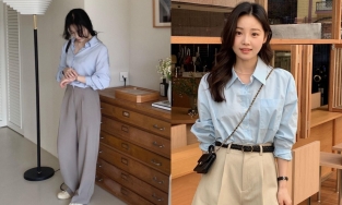 Mặc áo sơ mi pastel để vừa 'hack' tuổi, vừa đẹp mọi nơi mọi chốn