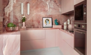 Ngắm 9 không gian đẹp 'lịm tim' khi ứng dụng đá màu trong thiết kế nội thất