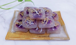 Cách làm bánh su sê khoai lang tím cực đẹp mắt, ngon miệng đãi cả nhà