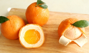 Ông bố Hà Nội hướng dẫn cách làm bánh phô mai thạch cam đẹp như cam thật