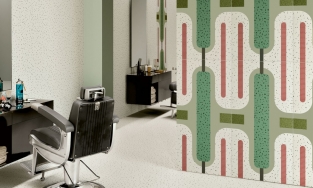 Tính thẩm mỹ từ những gì trái khoáy trong bộ sưu tập đá ốp tường Chimera