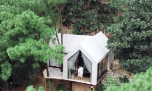 Về Sóc Sơn ngắm ngôi nhà bên rừng đẹp lãng mạn như trong phim “Twilight”