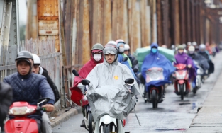 Bắc Bộ: Không khí lạnh gây mưa dông, cần đề phòng lũ quét