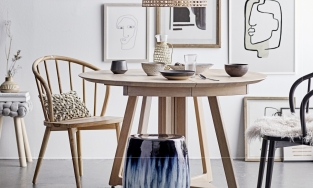 Đẹp ngất ngây với những thiết kế bàn ăn hình oval từ đơn giản đến hiện đại