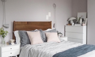 Phòng ngủ trống trải hóa tinh tế và ấm áp trong “chớp mắt”