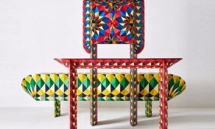 Đẹp ngỡ ngàng với những thiết kế bàn có bề mặt làm hoàn toàn từ rơm