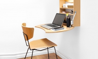 RADIUS: Thiết kế bàn treo tường đa chức năng dành cho mọi người dùng