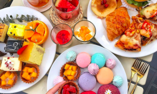 Buffet trà bánh sang chảnh giá 100 ngàn ở tiệm bánh nổi tiếng Hải Phòng