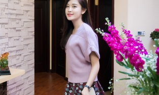 Căn hộ tiền tỷ của gia đình Á hậu Huyền My ở quận Thanh Xuân