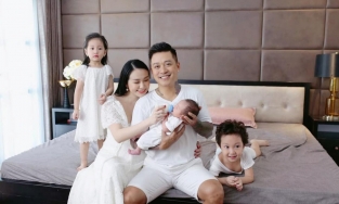 Căn biệt thự mang phong cách tân cổ điển của vợ chồng ca sĩ Tuấn Hưng