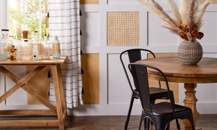 Trang trí nhà đẹp từ sợi mây: Lạ và độc thì tại sao lại không?