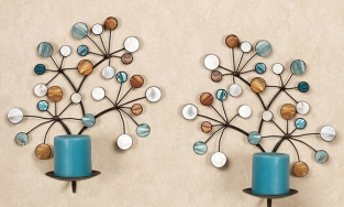 Nhà lãng mạn với 9 mẫu giá nến treo tường phong cách cổ điển