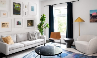 Scandinavian - tấm áo khoác tuyệt mĩ cho phòng khách khi mùa đông sang