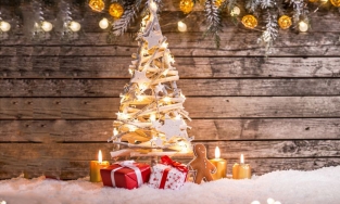 Cách làm cây thông Noel bằng củi khô đẹp mà chất lừ chi phí chỉ từ 100 ngàn