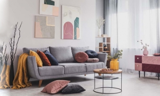 7 lý do vì sao bạn nên ưu tiên màu xám khi chọn sofa cho phòng khách