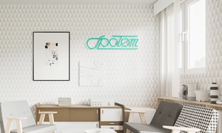 Căn hộ vỏn vẹn 20m² xinh xắn với phòng ngủ được “giấu nhẹm” trên tường