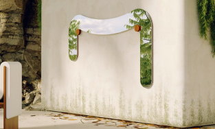 Ngắm những chiếc gương mềm như lụa, 'chảy' trên tường có giá ngàn đô